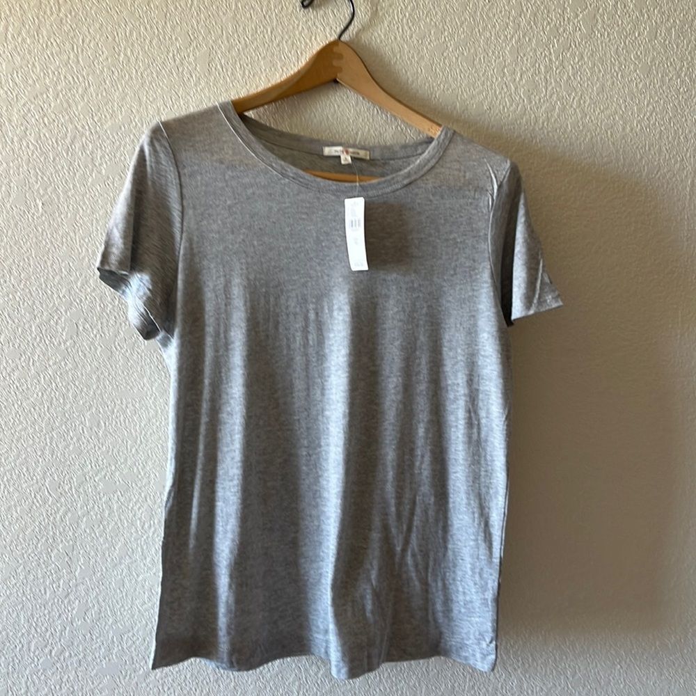 PURE + Good Super soft basic gray t shirt NWT